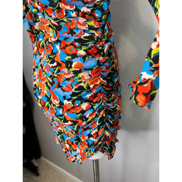 Zara Floral Print Mini Dress - Picture 5 of 7